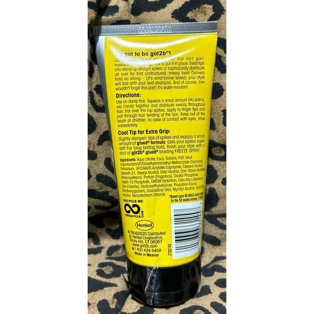 NEW Schwarzkopf Got2b Glued Styling Spiking‎ Hair Glue